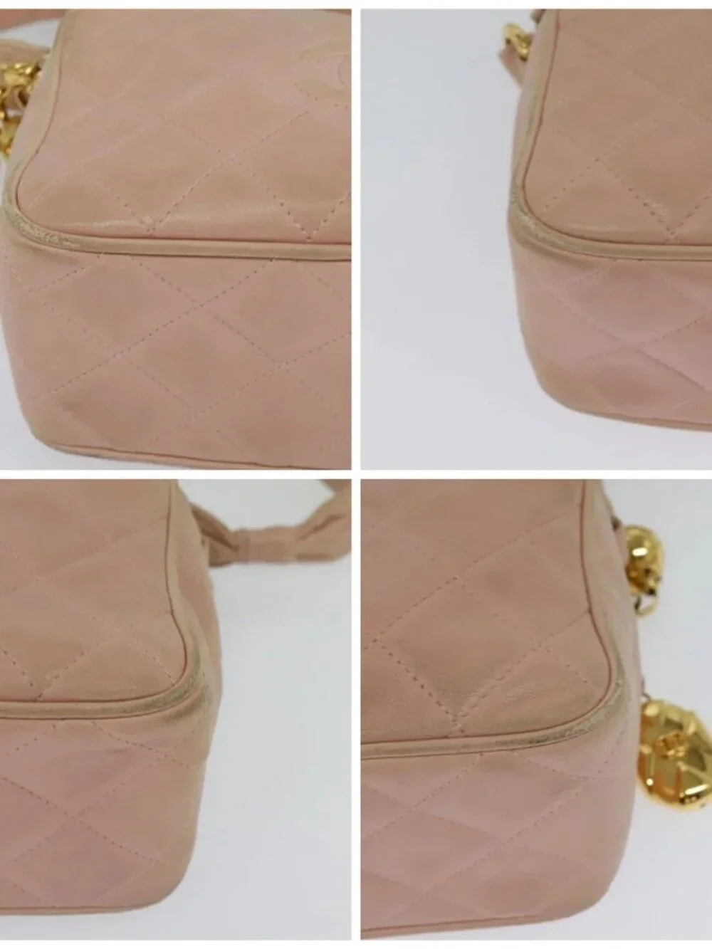 CHANEL approx inside	rubbing bag